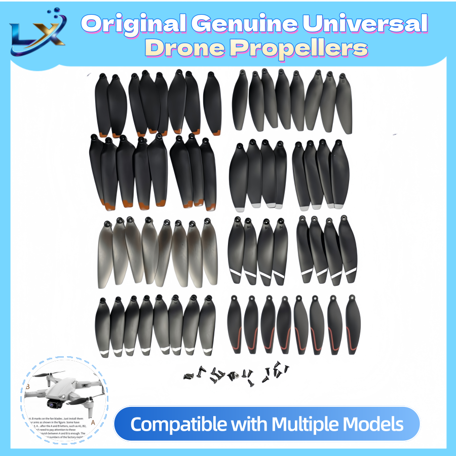 Rc Helicopter Blade - 2SET 16 Buah Bilah Drone Serbaguna