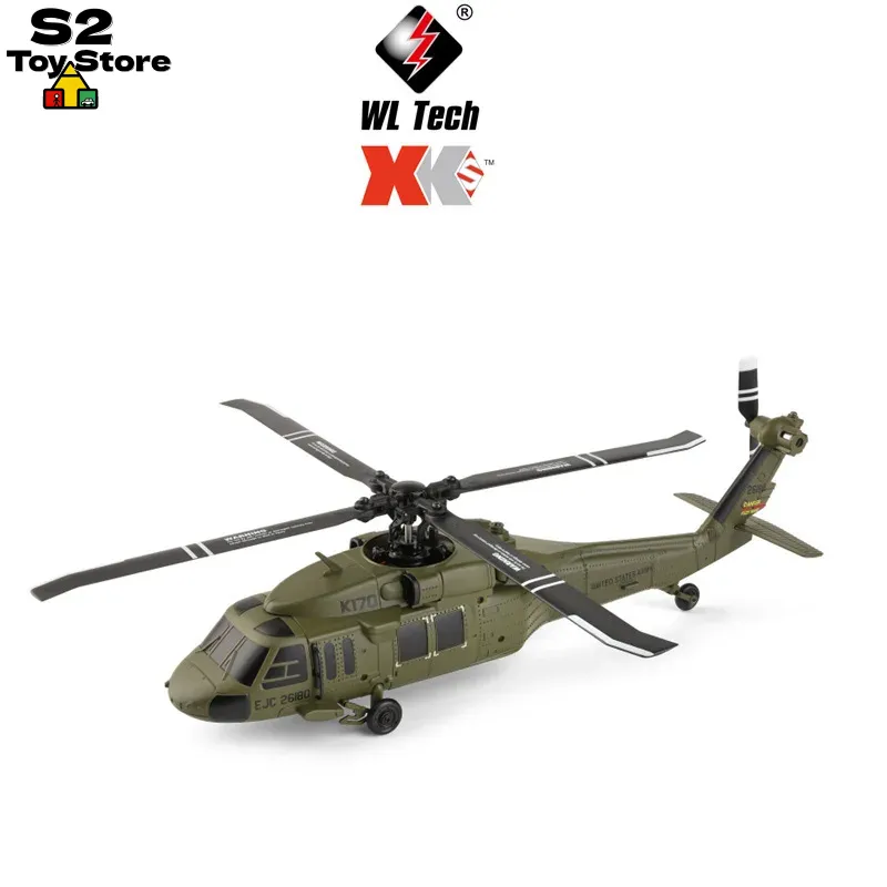 Rc Helicopter Gyro - Helikopter RC Weili K170 4CH Skala