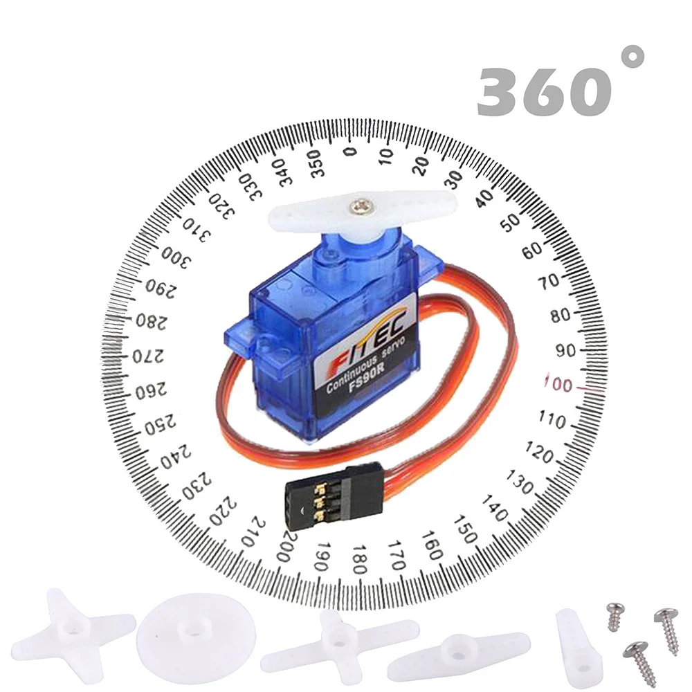 Feetech Mini FS90R mikro Servo - Rc Helicopter Parts ulasan dan harga