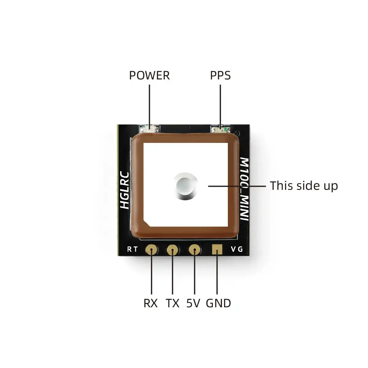 HGLRC M100 Modul GPS MINI M10  - Rc Helicopter Parts ulasan dan harga